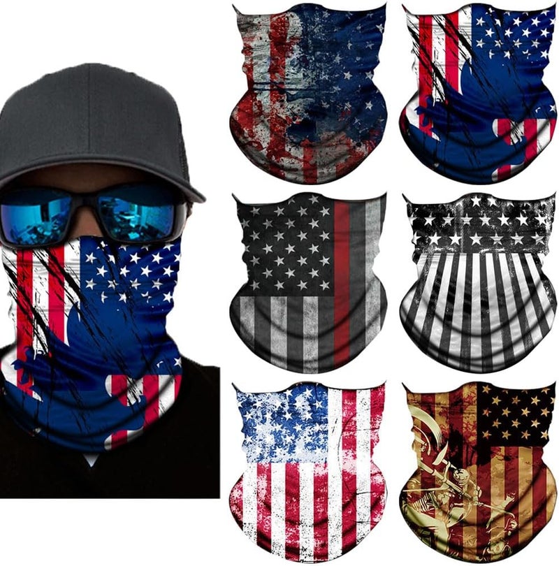 SIDAZON Neck Gaiter Mask,Bandana Gator Face Cover Mask Sun UV Protection,Neck Warmer Balaclava,Tube Face Scarf,Headband for Outdoor - Image 1